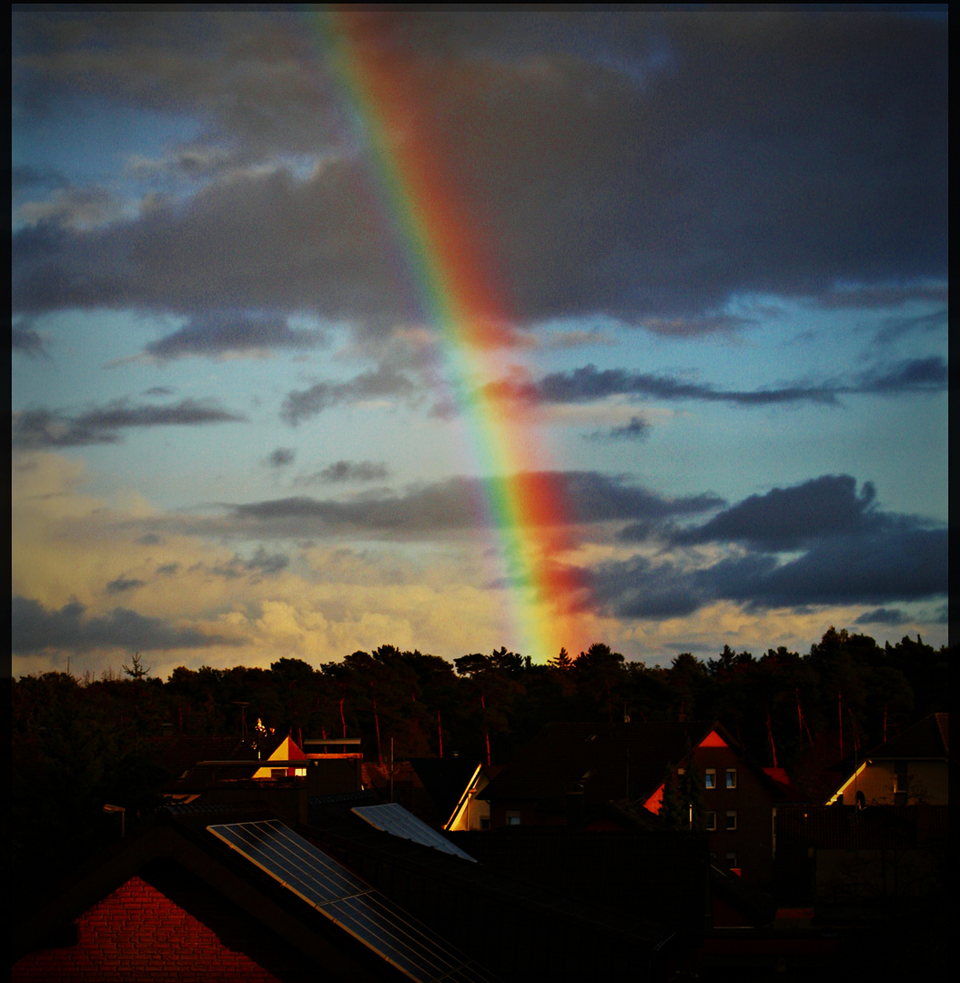 Und Andreas ging zum Regenbogen