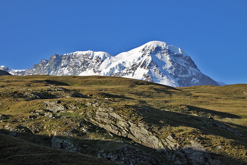 "Und aus den Wiesen steiget , das mächt´ge Breithorn wunderbar", möchte man...