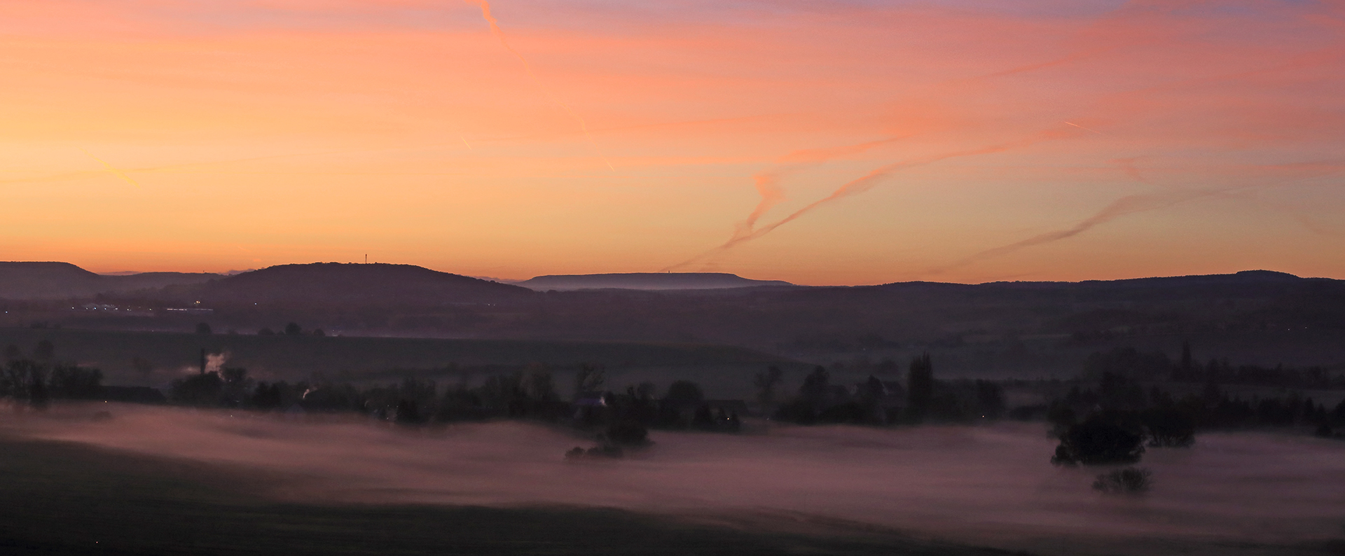 ..."und aus den Wiesen steiget der weiße Nebel wunderbar"