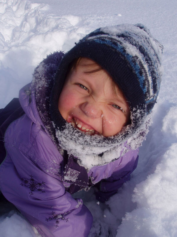 Und da haben wir mal den Schnee geküsst