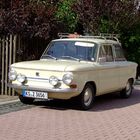 Und da lief mir dieser nette kleine NSU Prinz über den Weg.