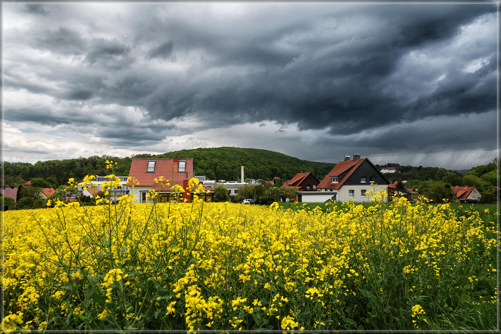 ...und dann der Regen