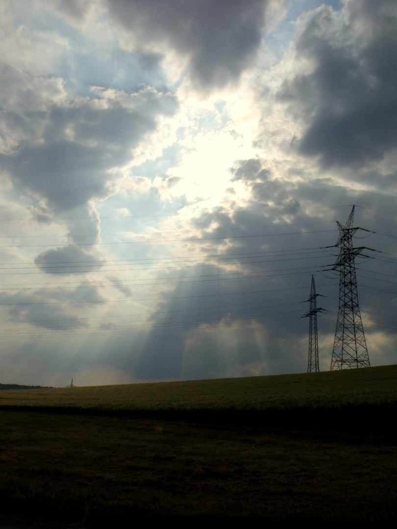 ..und dann hat sich der Himmel geöffnet.