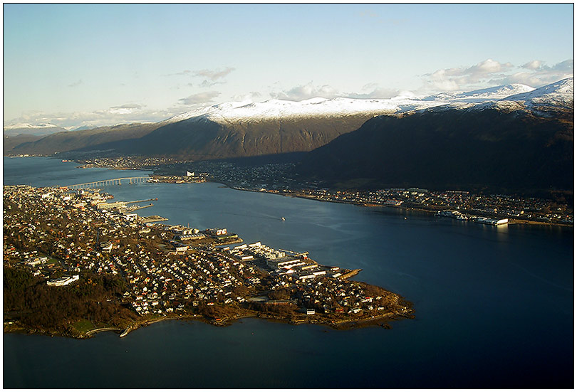 ..und dann in vollem Sonnenschein: TROMSÖ