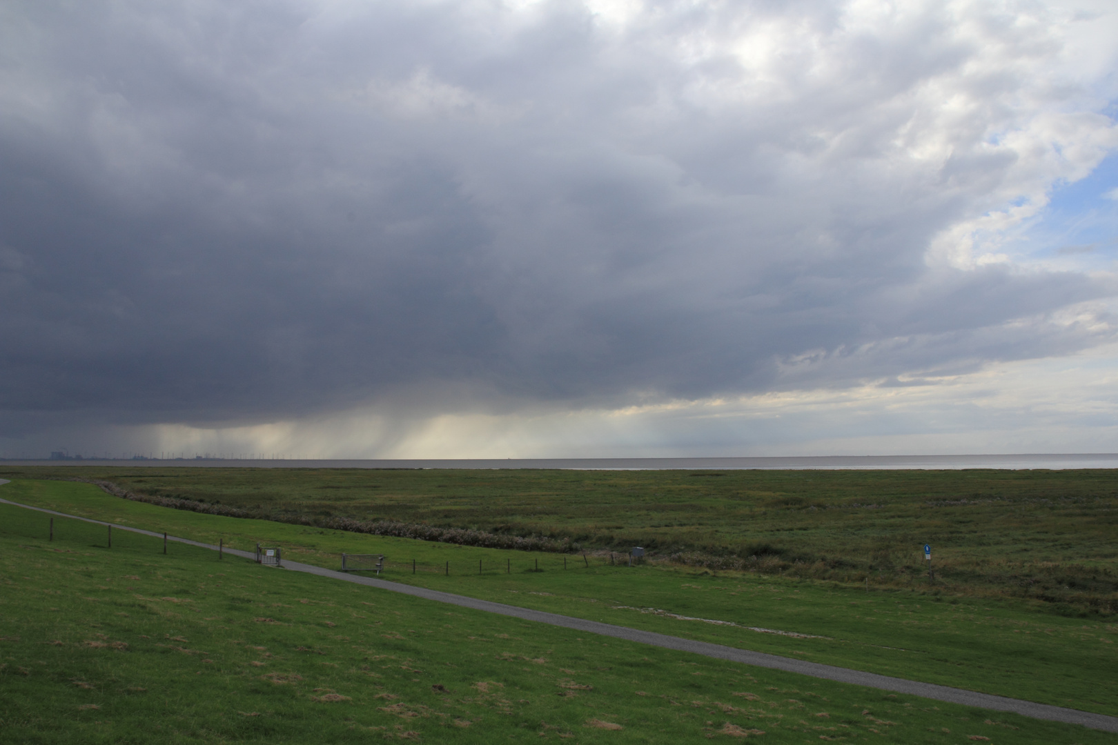 ... und dann kam der Regen