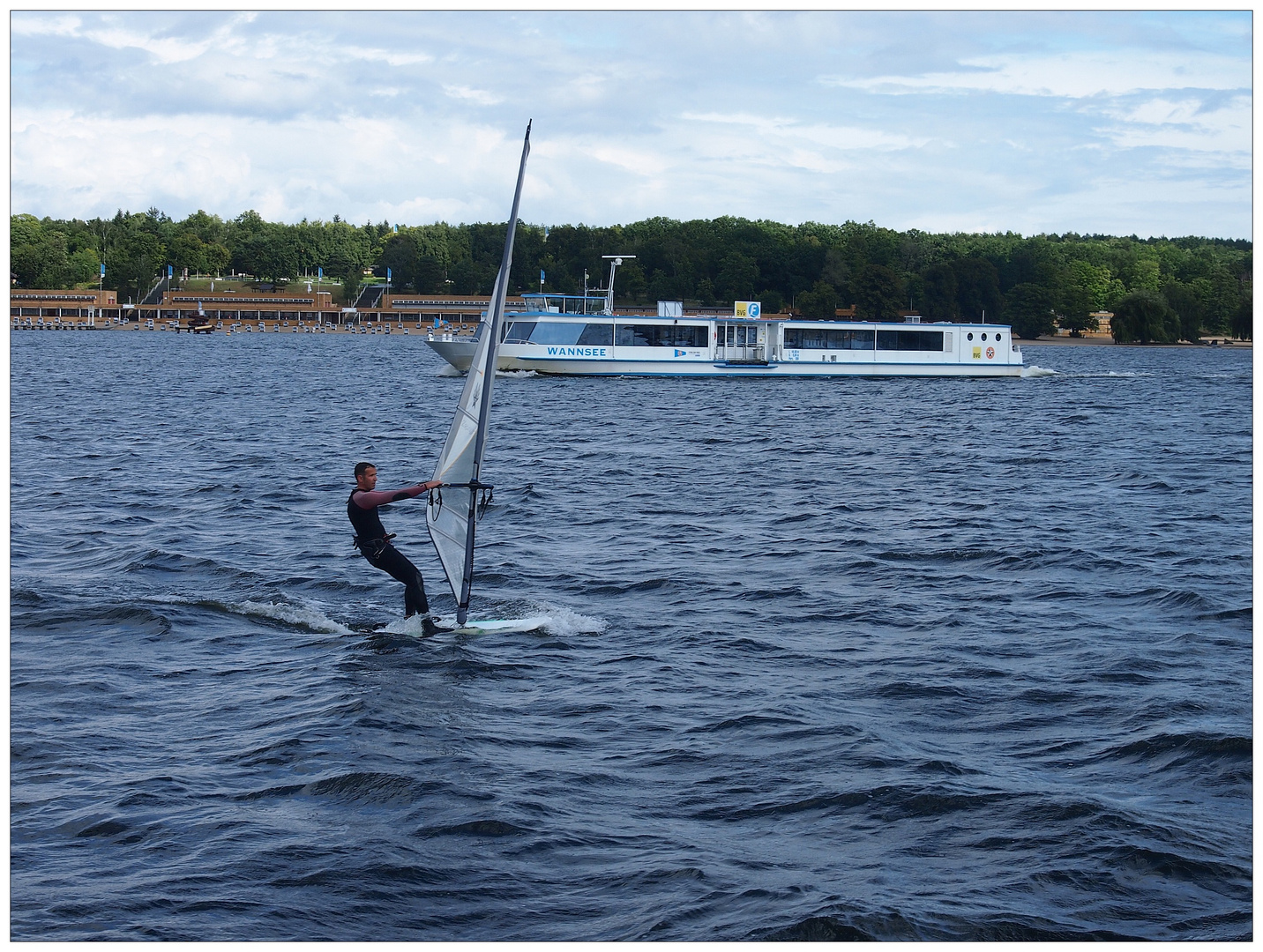 ...und dann nichts wie raus zum Wannsee