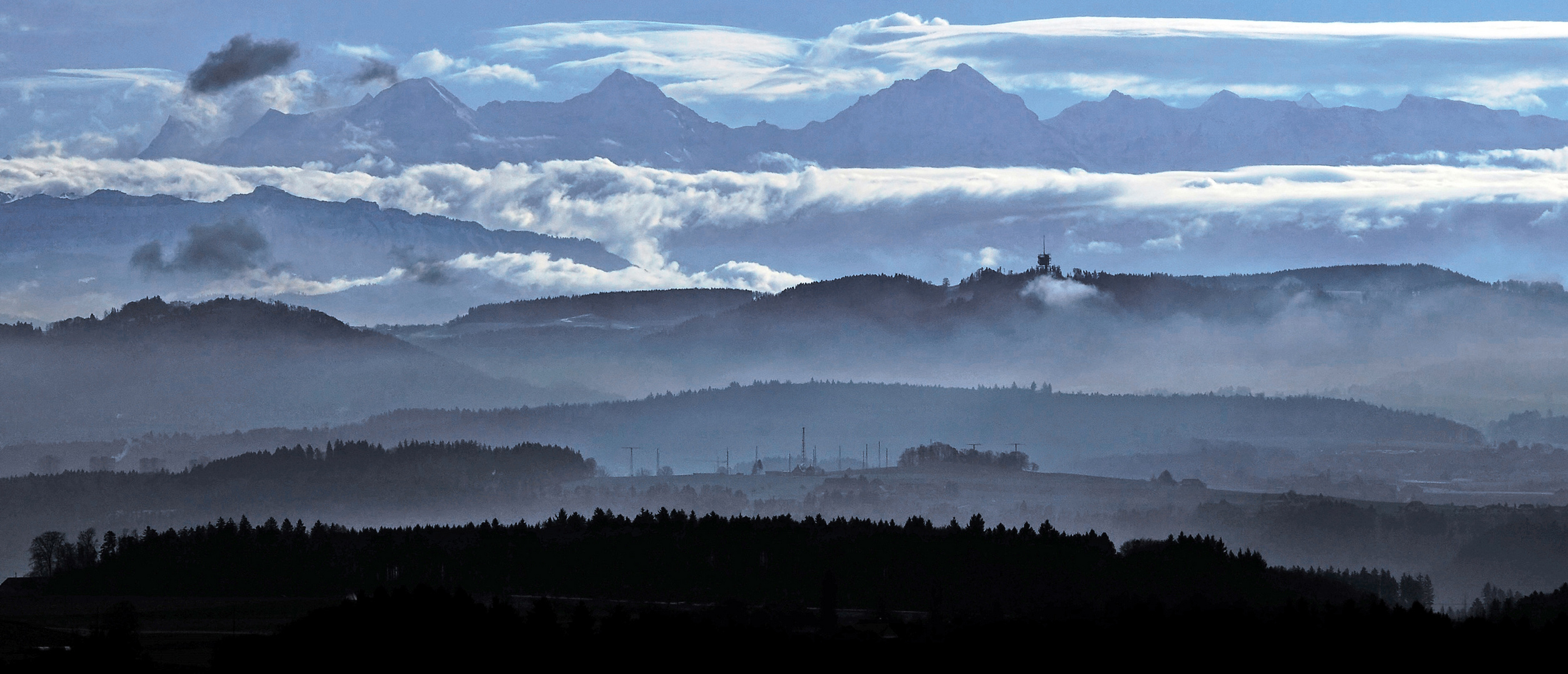 ...und dann noch die alpen...