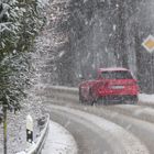 Und dann schnallte sich Rotkäppchen Winterreifen um