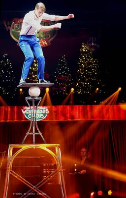 Und das auf einer Kugel.!