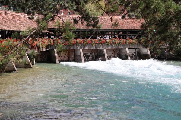 Und das ist die Schleuse