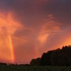 und den Regenbogen gab es als Zugabe...