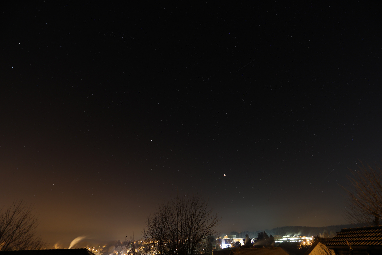 ... und der Große ganz klein am Sternenhimmel