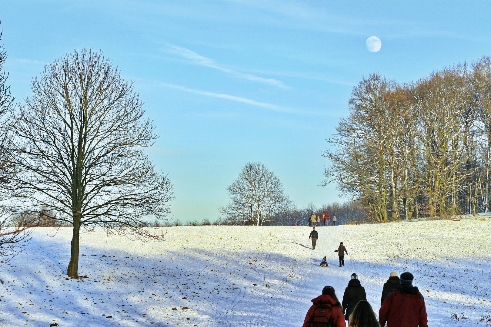 und der Mond schaut zu...