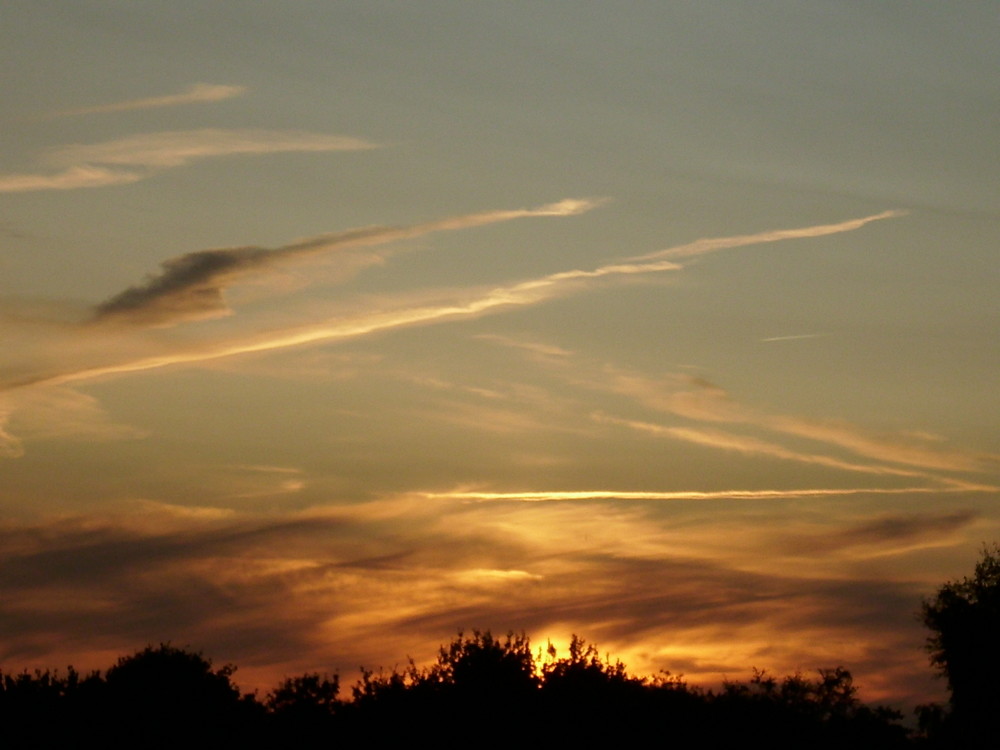 und der sonnenuntergang der jederman iwie mal fotographiert^^