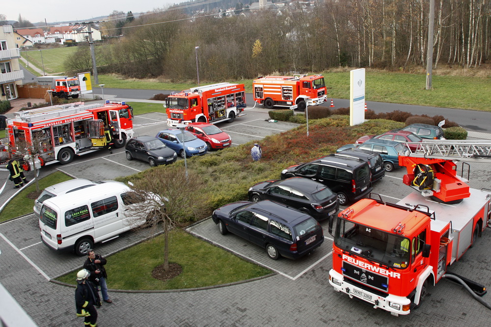 und die "Feuerwehrseite" von oben