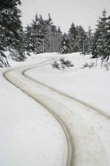 und die HSB fährt auch bei Schnee (war vergangene Woche)