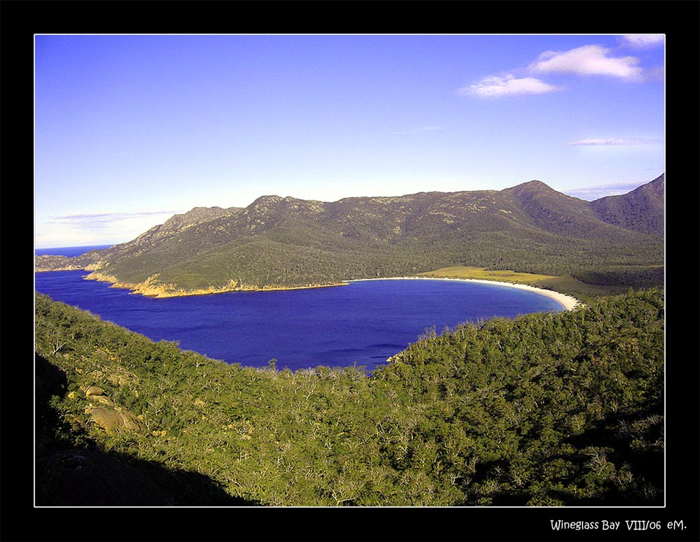 ....und die obligatorische Wineglass Bay....