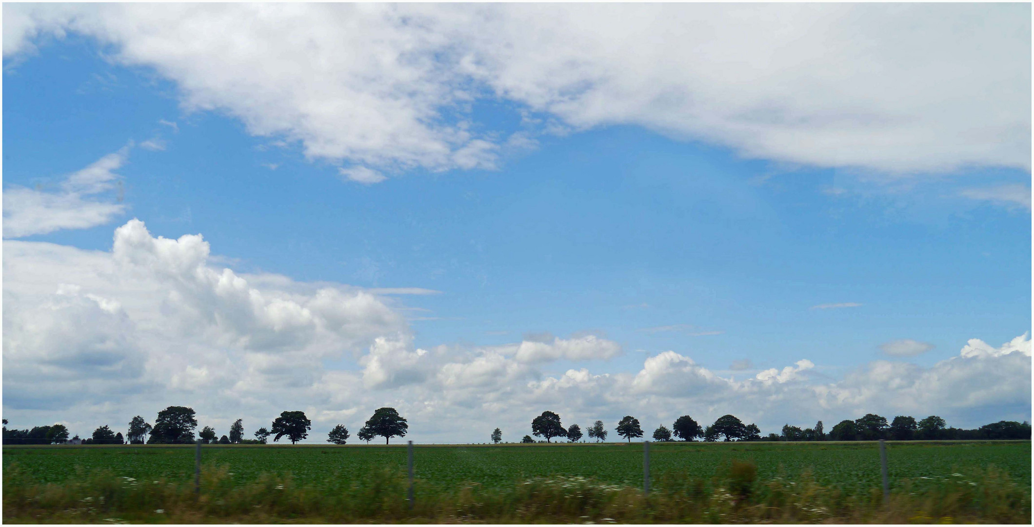 Und die Wolken sind unsere Begleiter...