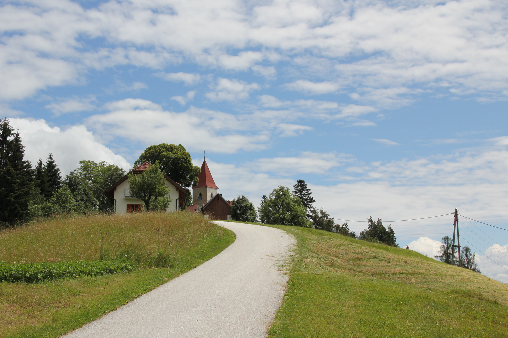 Und droben stehet die Kapelle