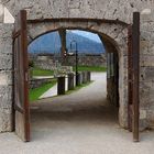 und ein Durchblick... auf der Festung Kufstein.....