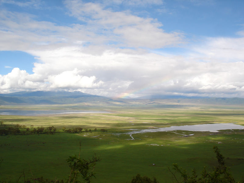 ...und ein Regenbogen