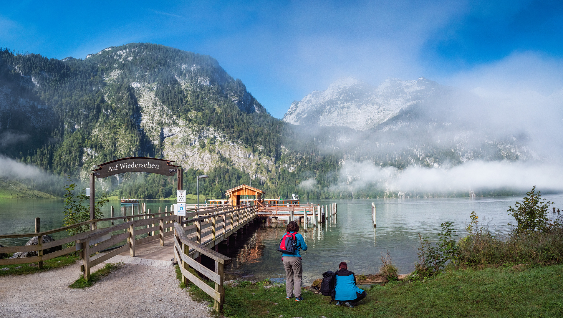 ... und er wird begeistert fotografiert, der Königsee