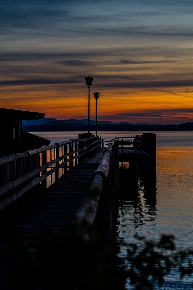 "Und es wird Abend, am Chiemsee"