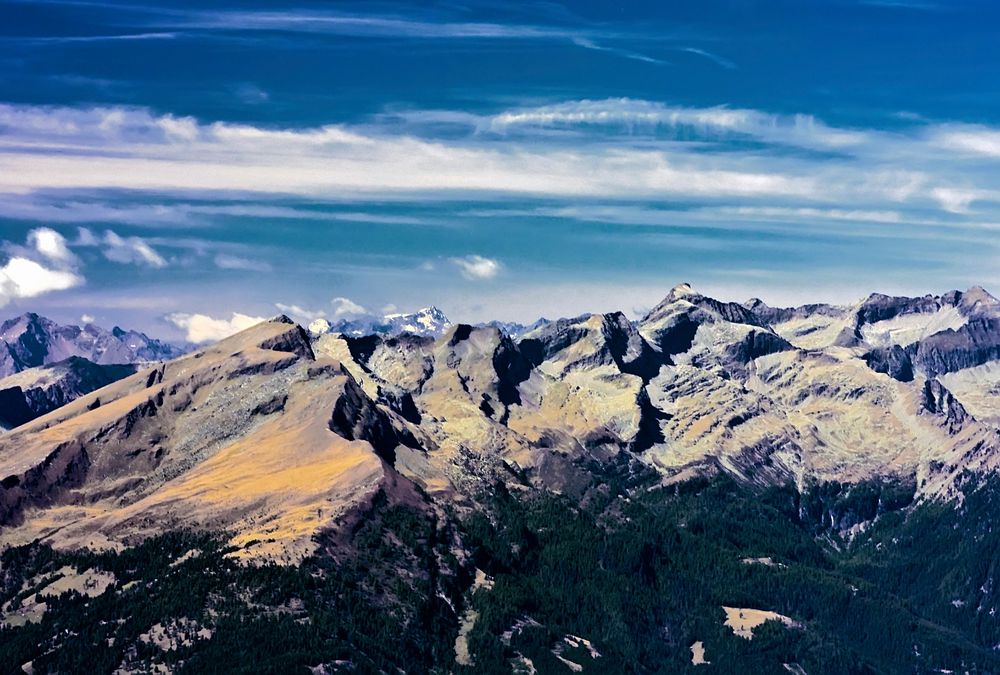 Und ganz hinten der Großglockner