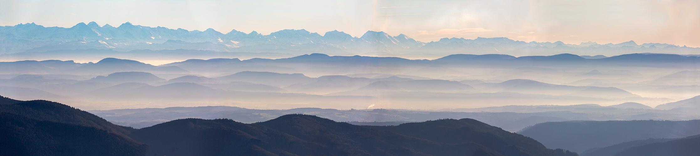 Und ganz hinten sind die Alpen... reloaded