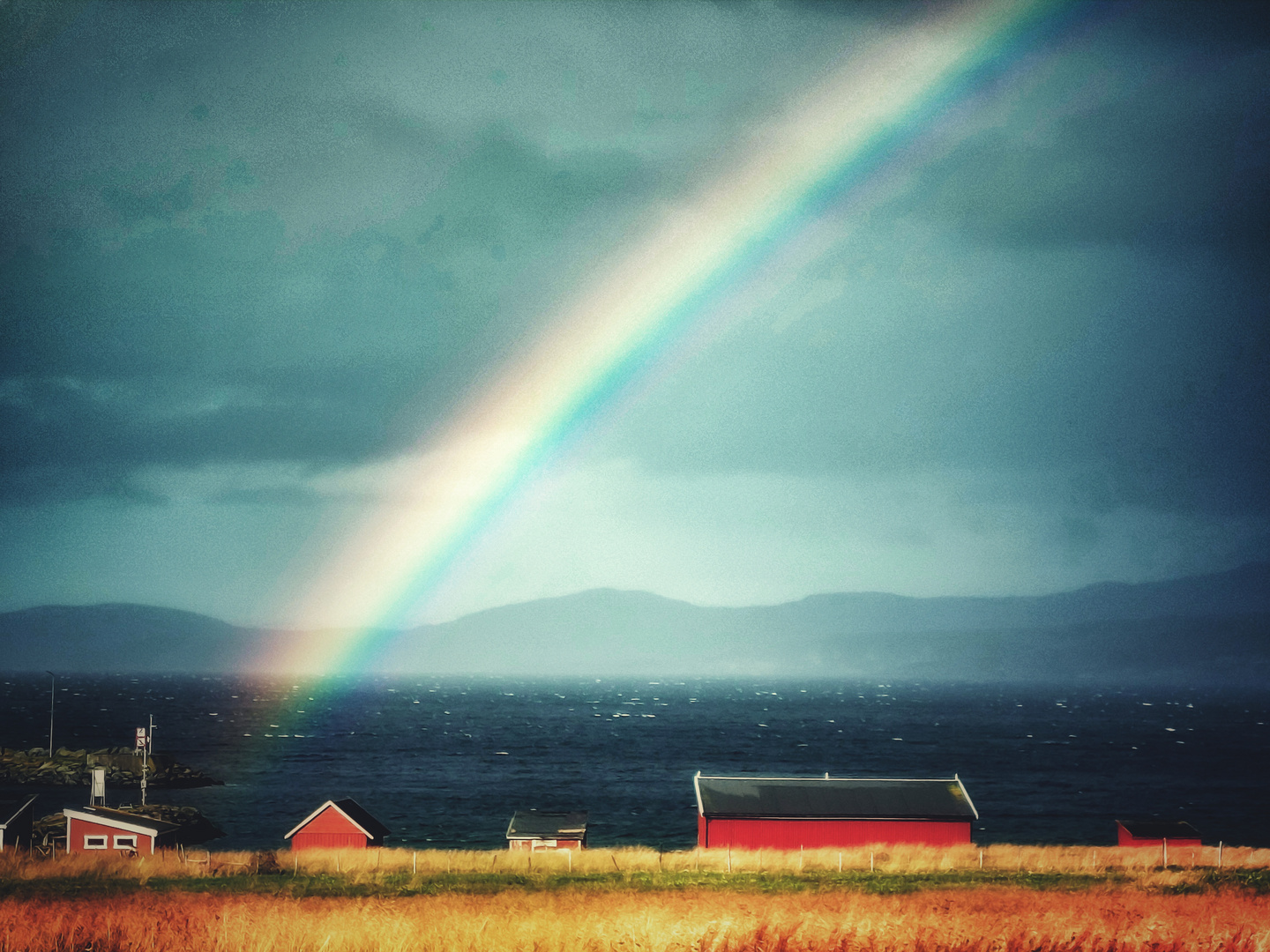 ...und ging über den Regenbogen