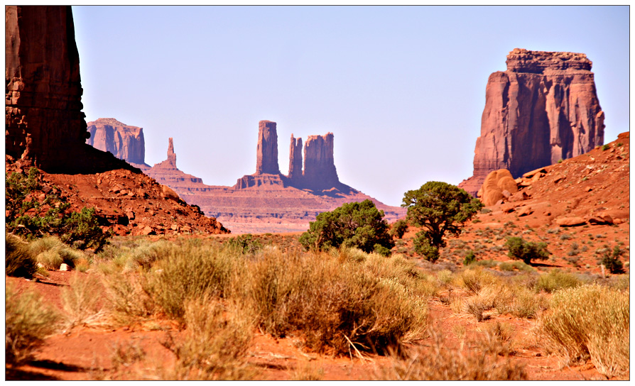 Und hier noch einmal USA: Monument Valley......