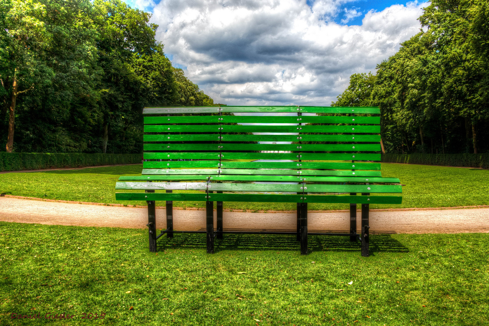 ... und ich träume im Schlosspark