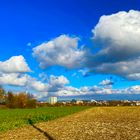 Und immer wieder mal reißt der Himmel auf und der Herbst zeigt sich von seiner besten Seite 