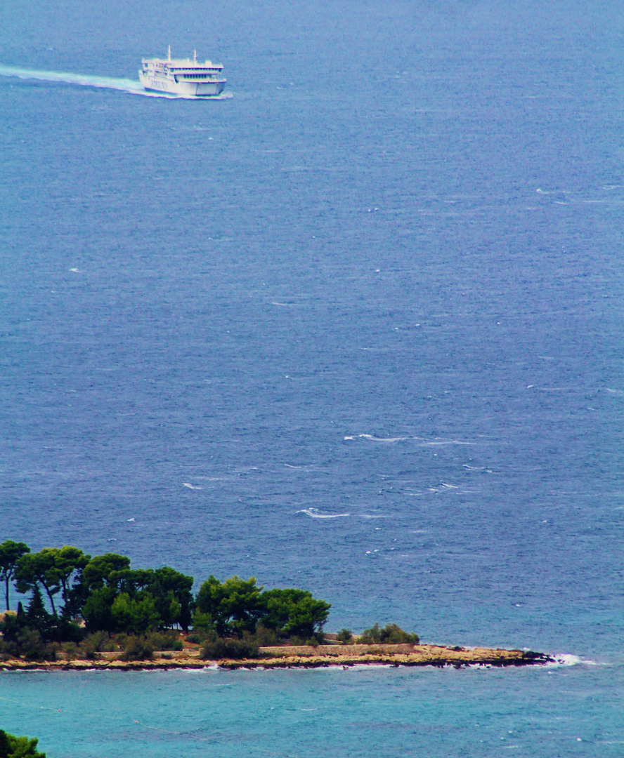 und in der Ferne das Meer