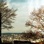 und in der Ferne die Stadt,   aufgenommen am Bubenbad