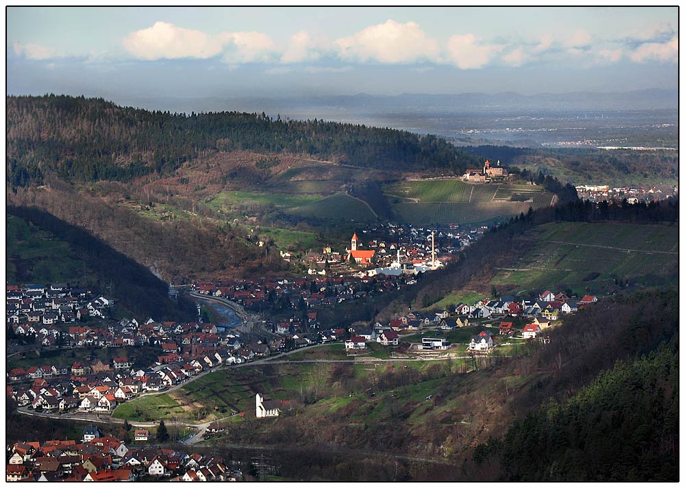 und in der ferne die vogesen