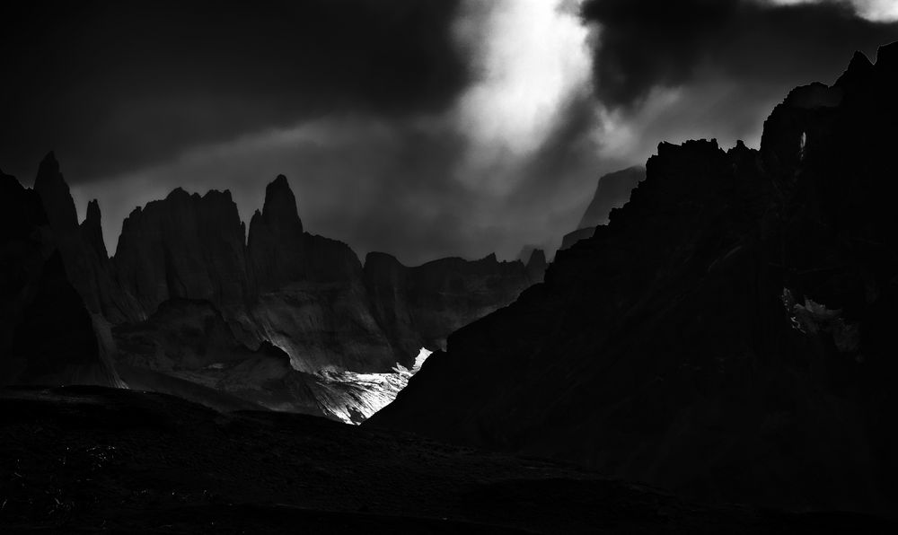 und in der ferne leuchtet der gletscher ...