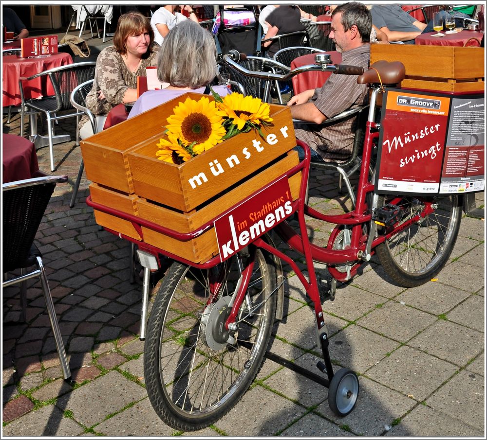 ..... und jeden Sonnenstrahl beim Stadtbummel genießen!