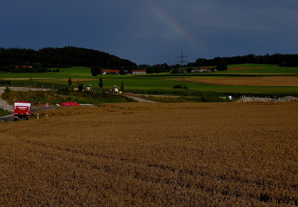 Und Markku ging zum Regenbogen