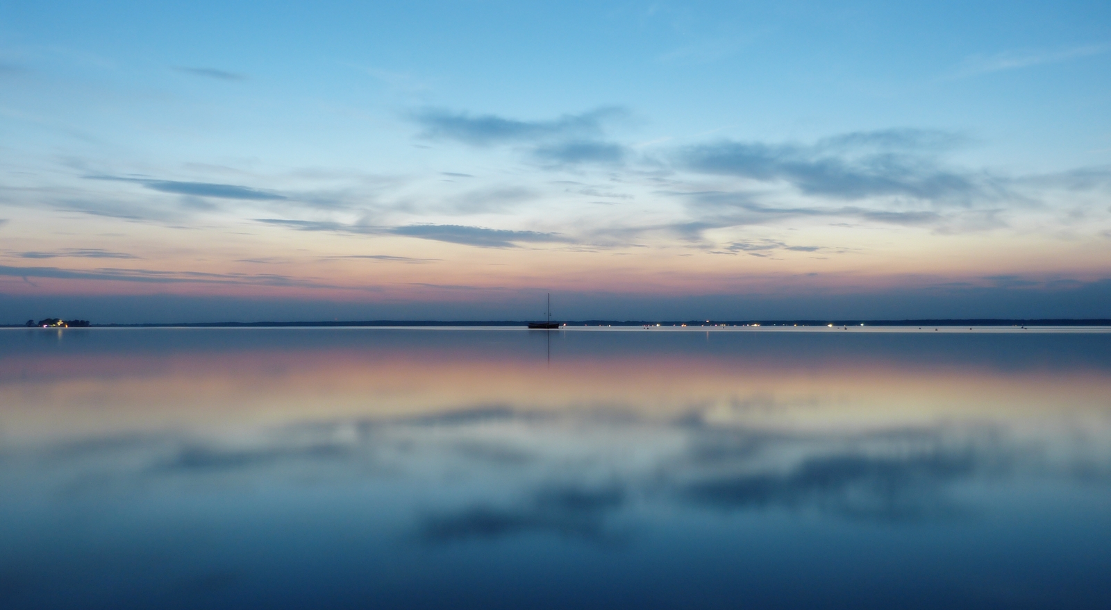 Und nach dem Feiern usw. kommt die Ruhe über das Meer