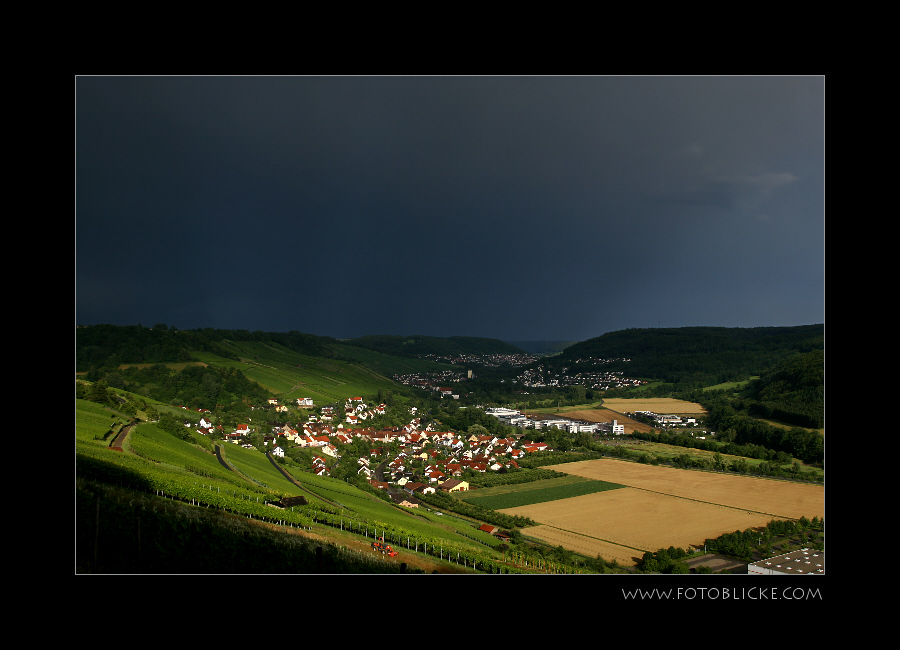 ... und nach dem Gewitter ...