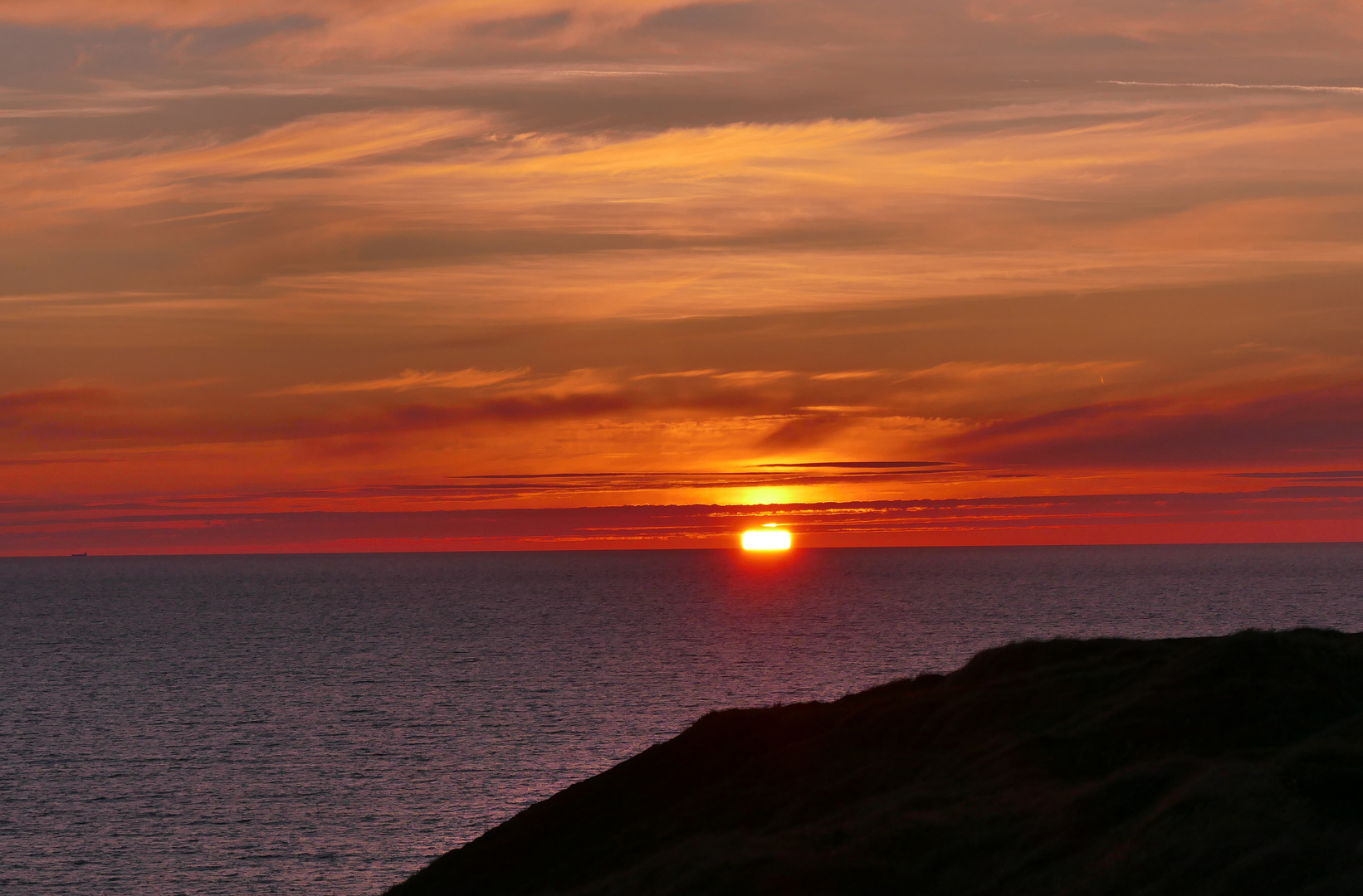 und nach Feierabend zum Strand und staunen.