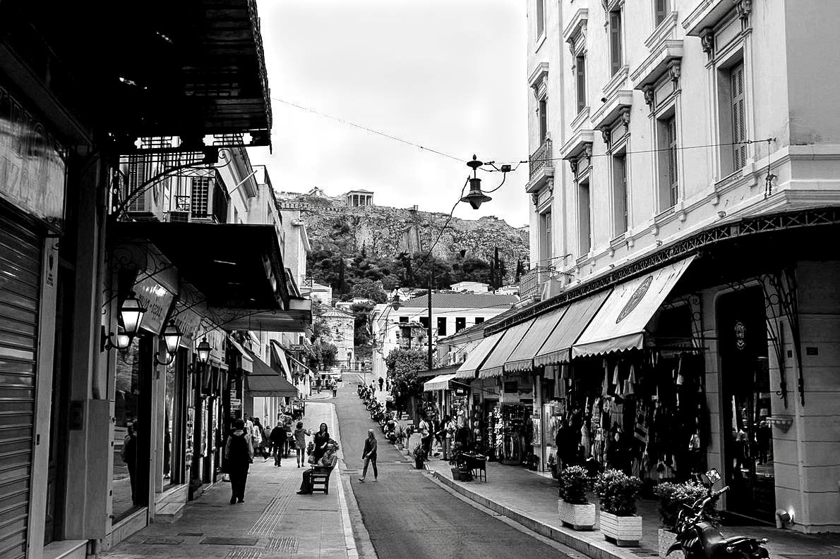 ...und nebenher die Akropolis