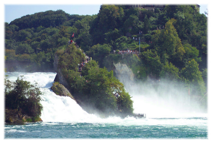 und noch ein Bild vom Rheinfall