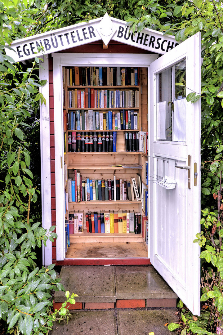 Und noch ein Bücherschrank