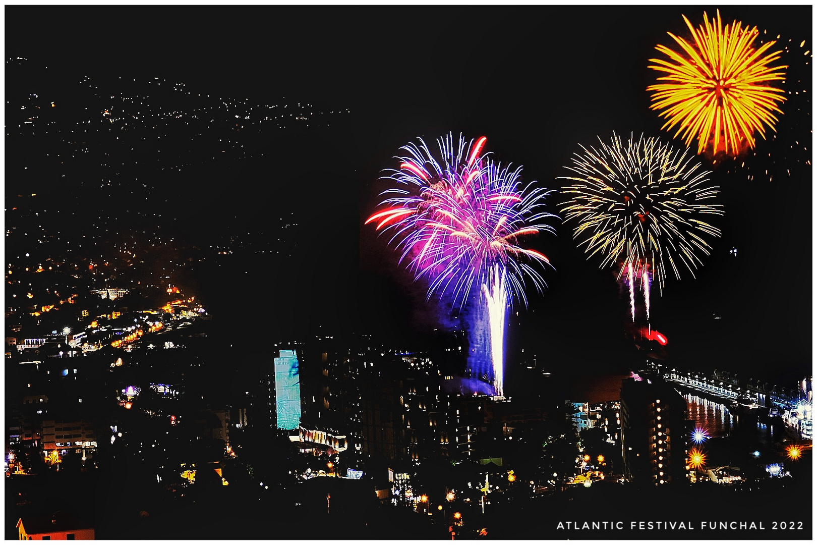 … und noch ein Feuerwerk! Atlantic-Festival Funchal 2022