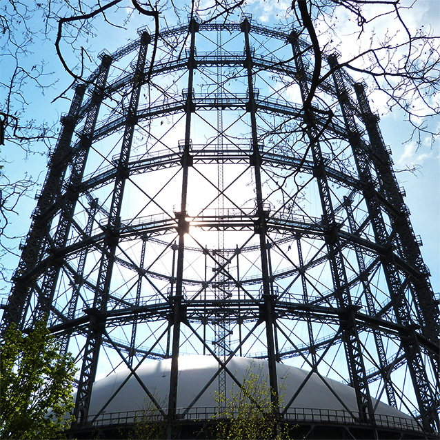 und noch ein Gasometer Bild..