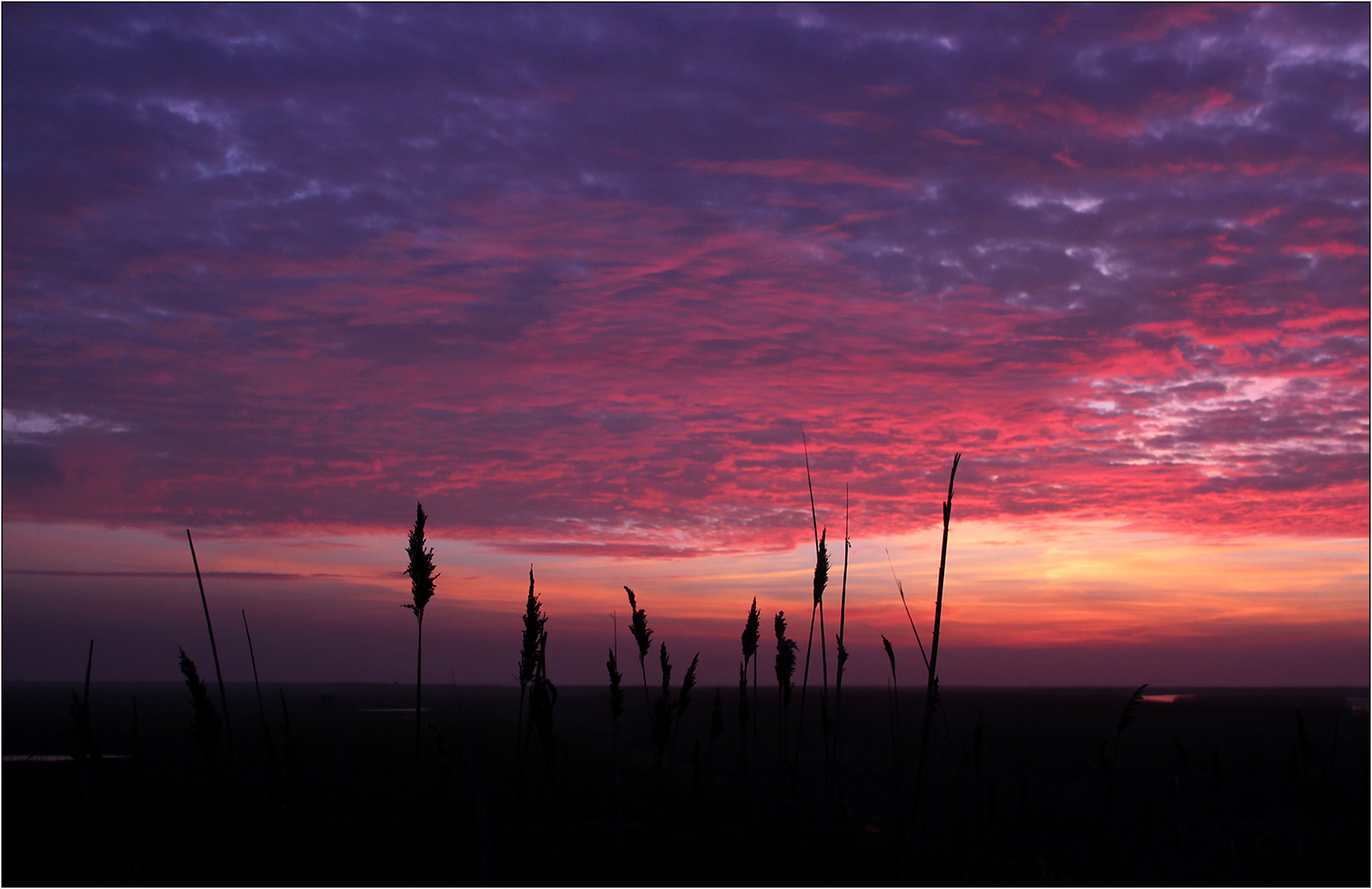 Und noch ein Sonnenuntergangsfoto ...