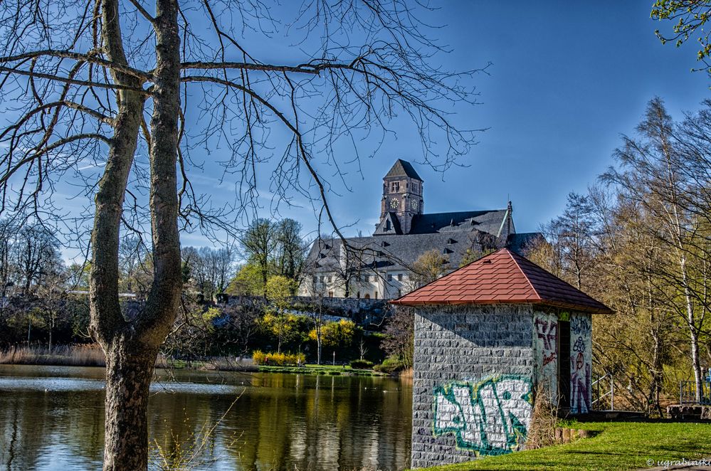 und noch ein wenig Spiegelung aus dem Schloßpark in Chemnitz