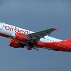 und noch eine startende Air Berlin ....